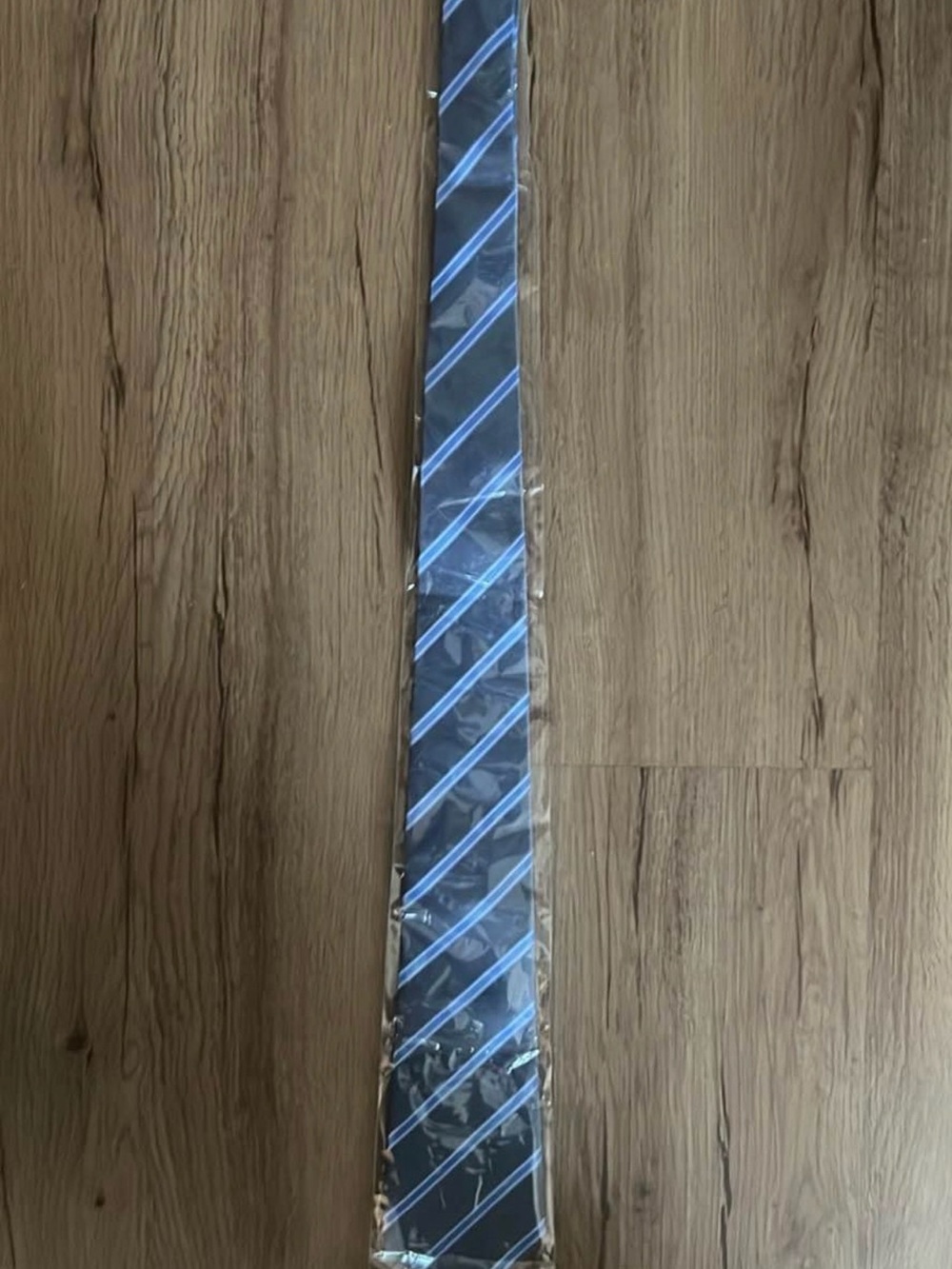 Brand New/Sealed Blue/Gray/white Tie